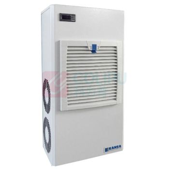 康赛 侧装式机柜空调，CAW-4500，220V，制冷量4500W，白色