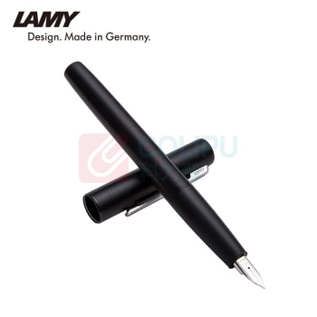 凌美 LAMY LAMY 凌美 Aion系列F尖黑杆墨水笔 钢笔 77BK-F 0.7mm 黑色F尖