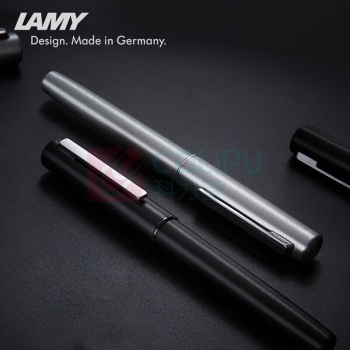 凌美 LAMY LAMY 凌美 Aion系列F尖黑杆墨水笔 钢笔 77BK-F 0.7mm 黑色F尖