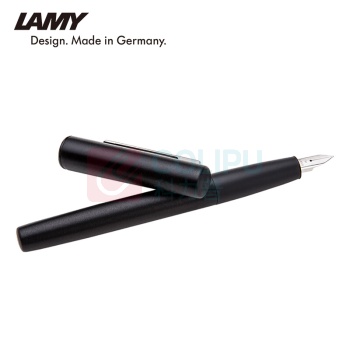 凌美 LAMY LAMY 凌美 Aion系列F尖黑杆墨水笔 钢笔 77BK-F 0.7mm 黑色F尖