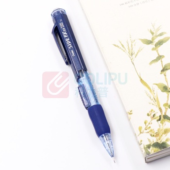 派通 Pentel 日本派通（Pentel）侧按压自动铅笔0.5mm活动铅笔PD255蓝色笔杆 蓝杆 0.5mm 单支装