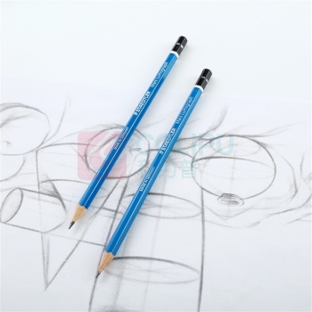 施德楼 STAEDTLER 德国施德楼（STAEDTLER）素描铅笔100蓝杆专业绘图绘画学生速写工具-B（12支装） B