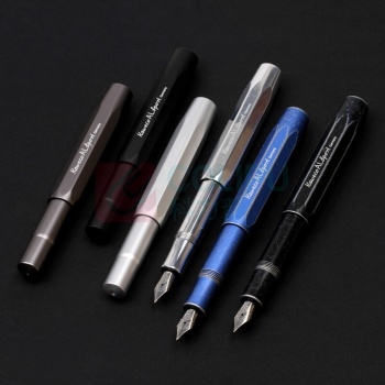 KAWECO Kaweco AL Sport 银色 铝制工业风钢笔 经典商务铝合金钢笔 EF 0.5mm 铝制系列 银色 EF尖 0.5mm